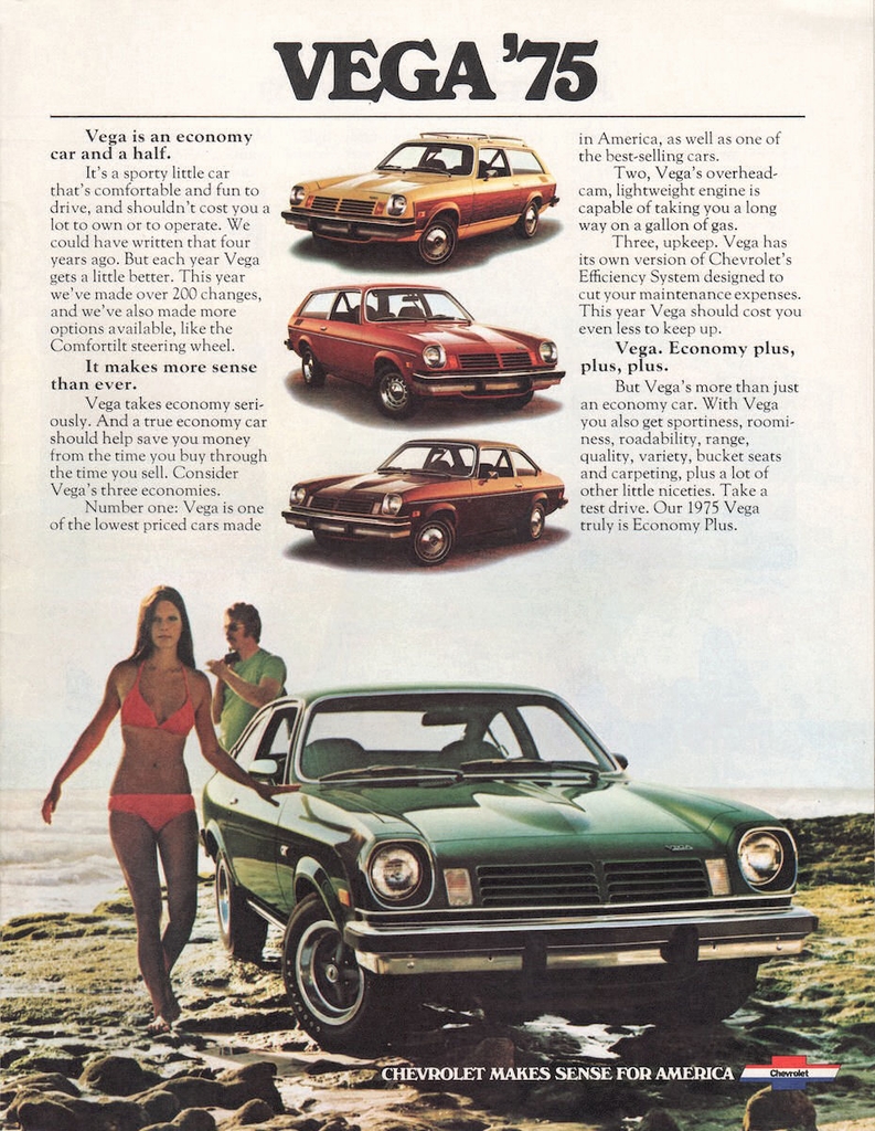 1975 Chevrolet Vega Brochure Page 9